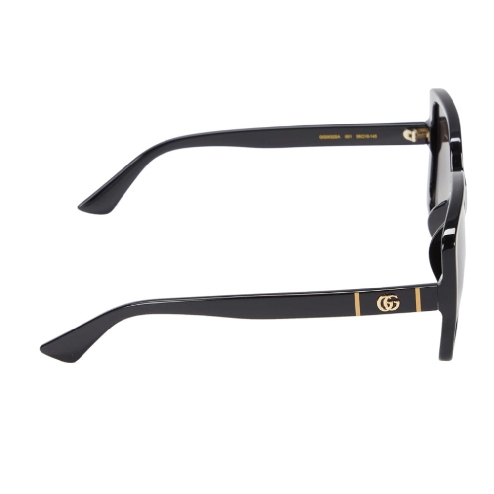 oversized black Gucci square sunglasses | authentic - Picture 3 of 9